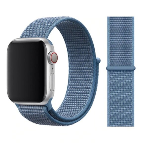 NEW Cape Cod Blue Strap Loop For Apple Watch - Picture 1 of 6